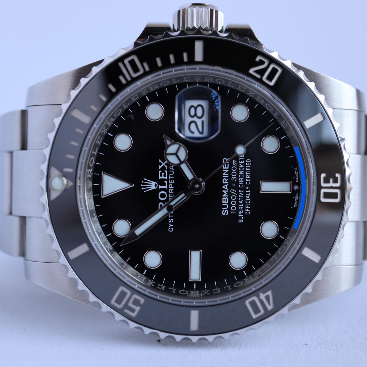 Rolex Submariner Date 126610LN (2021) - Zwart wijzerplaat 41mm Staal (2/8)