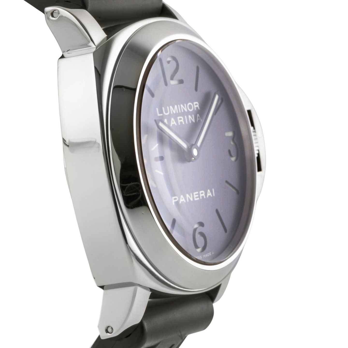 Panerai Luminor Marina PAM00111 (Unknown (random serial)) - Black dial 44 mm Steel case (7/8)