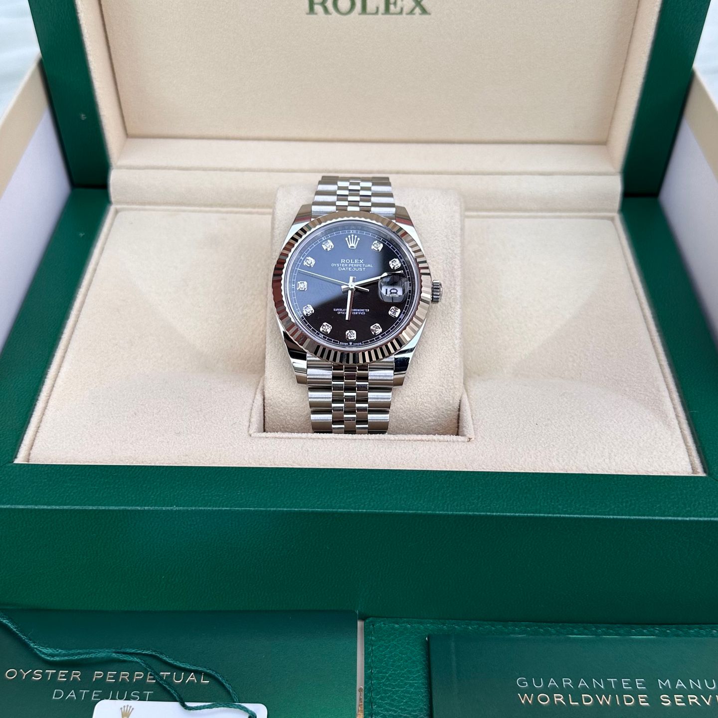 Rolex Datejust 41 126334 (2023) - Black dial 41 mm Steel case (5/5)