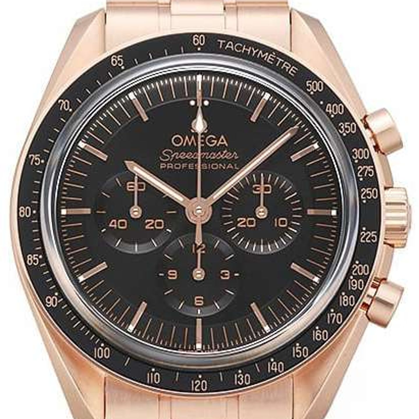 Omega Speedmaster Professional Moonwatch 310.60.42.50.01.001 (2024) - Black dial 42 mm Rose Gold case (1/1)