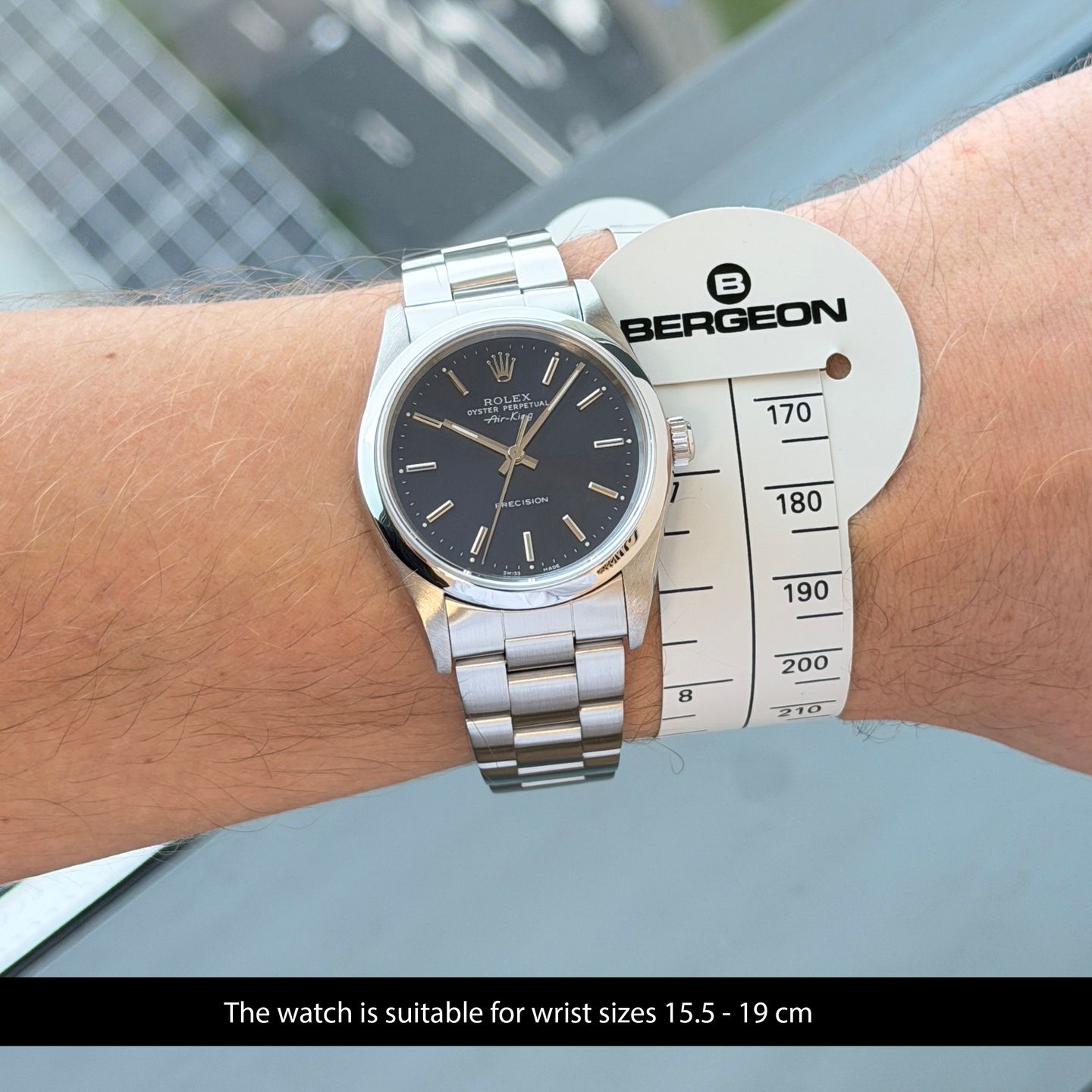 Rolex Air-King 14000 (2000) - 34mm Staal (2/8)