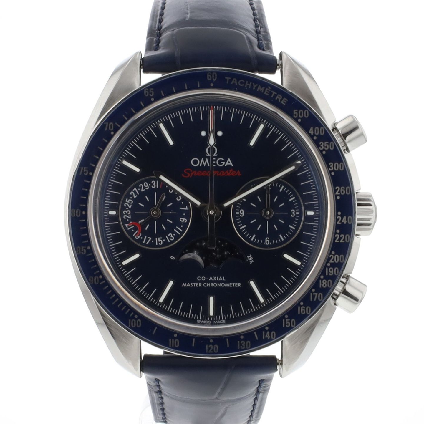 Omega Speedmaster Moonphase 304.33.44.52.03.001 (2017) - 44mm Staal (1/6)