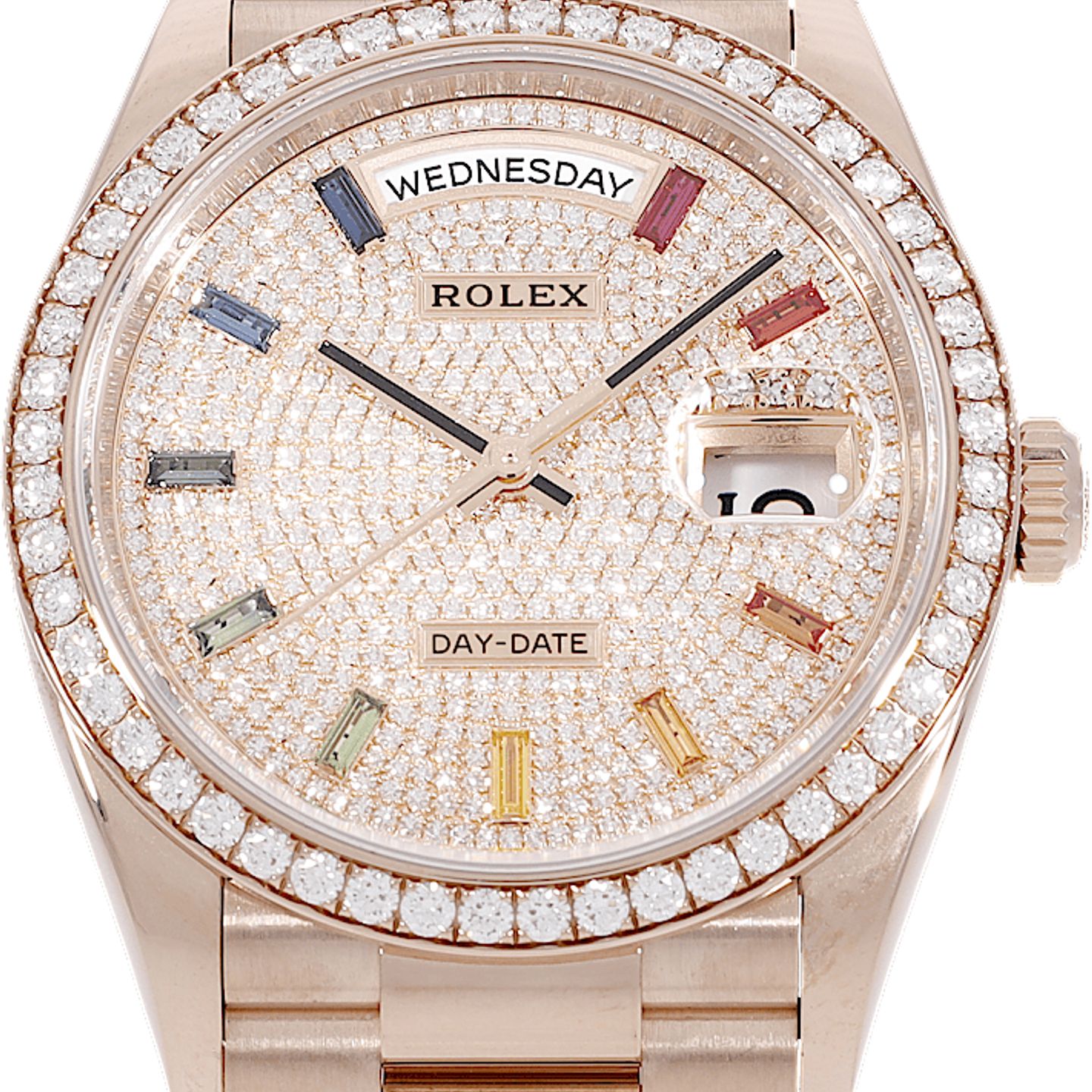 Rolex Day-Date 36 128345RBR (2025) - 36mm Roségoud (2/5)