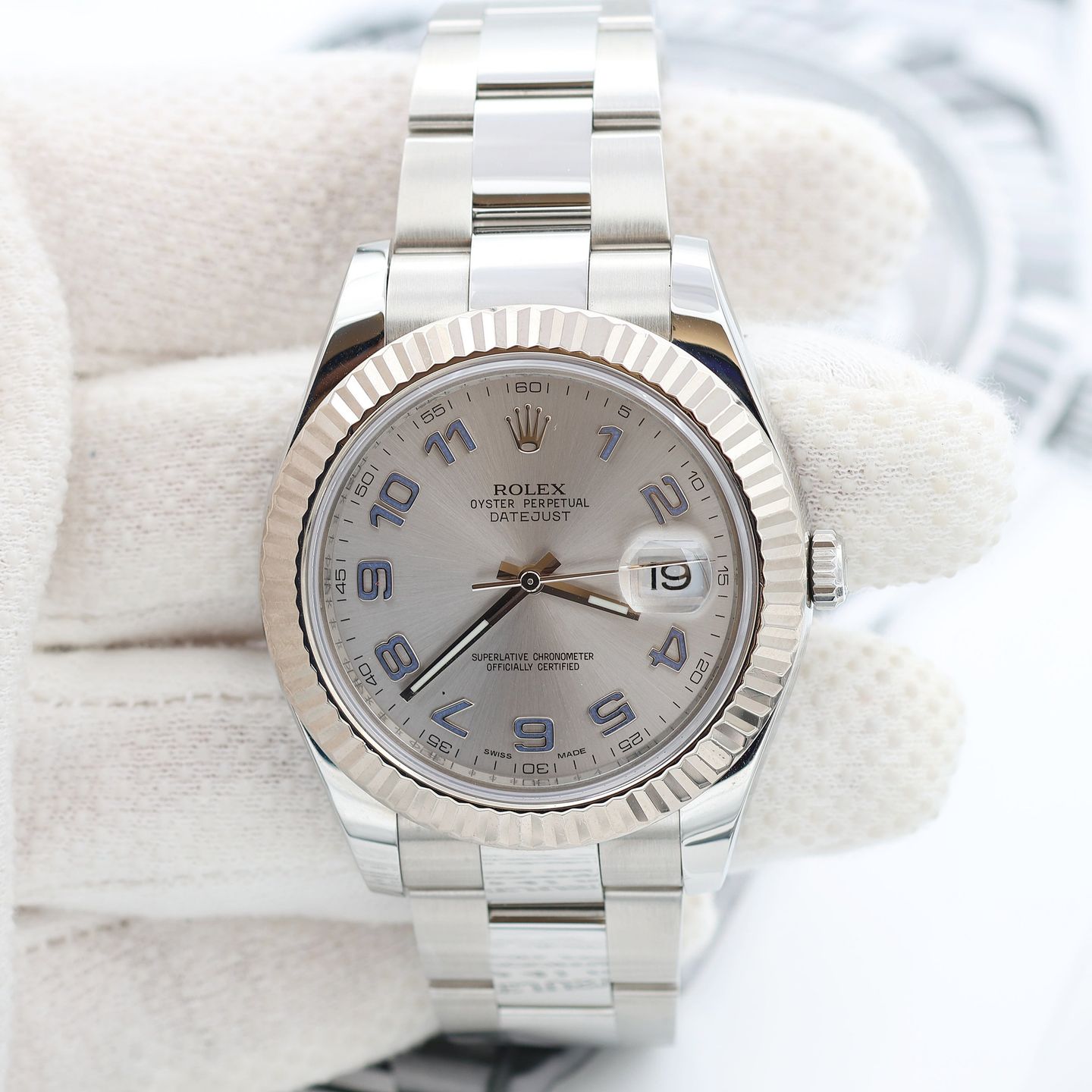 Rolex Datejust II 116334 (Onbekend (willekeurig serienummer)) - 41mm Staal (4/8)