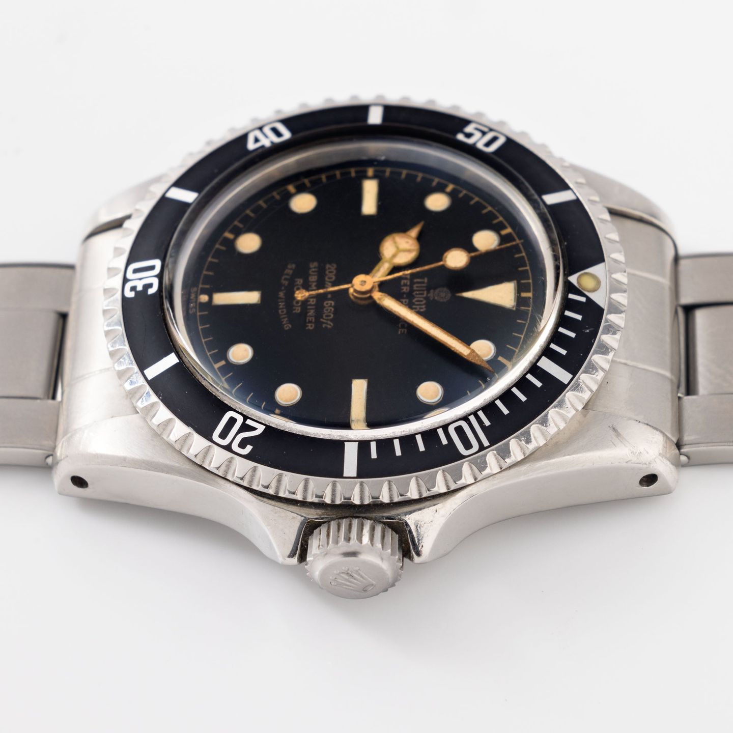 Tudor Submariner 7928 (1962) - 40 mm Steel case (7/8)