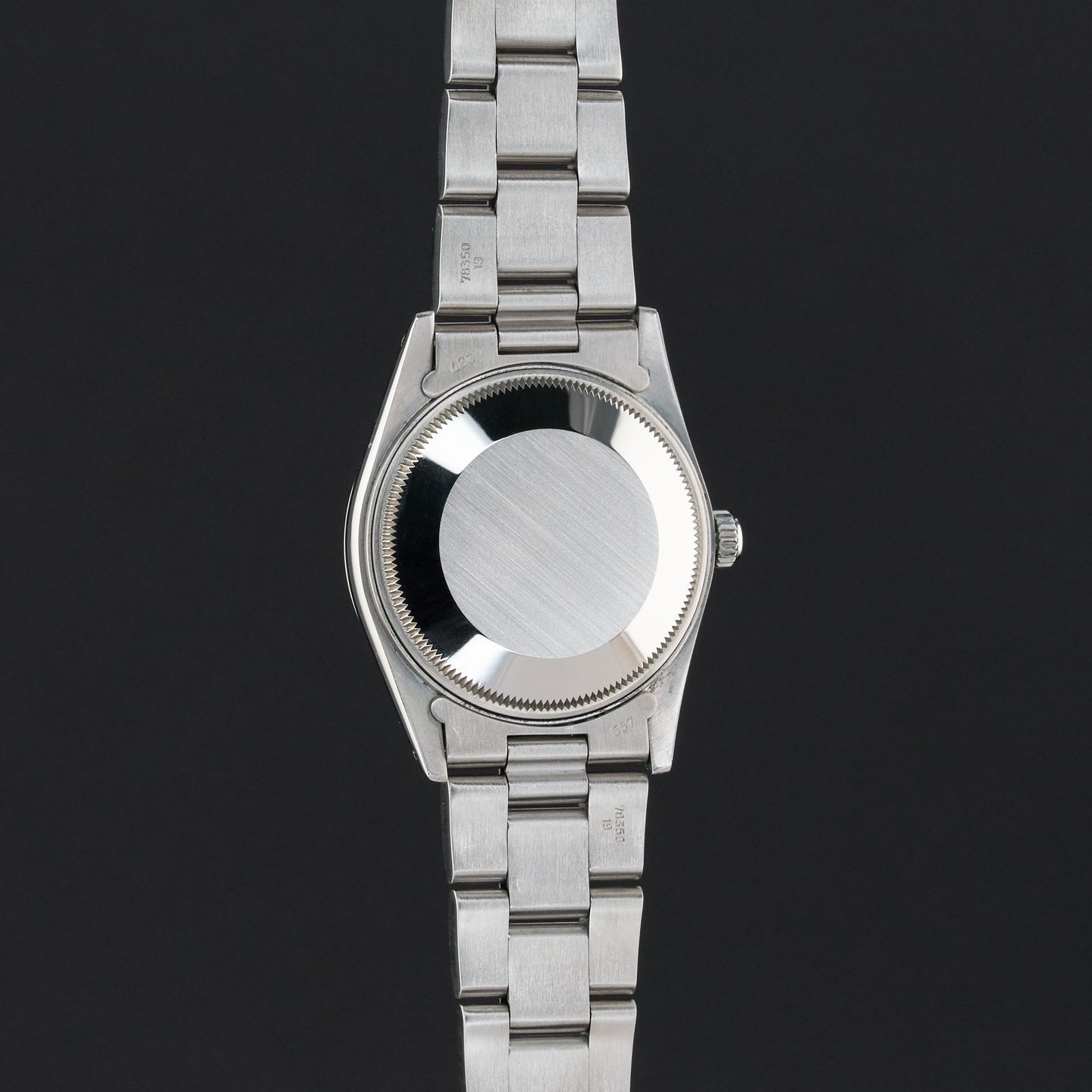 Rolex Oyster Perpetual Date 15000 (1982) - Silver dial 34 mm Steel case (8/8)