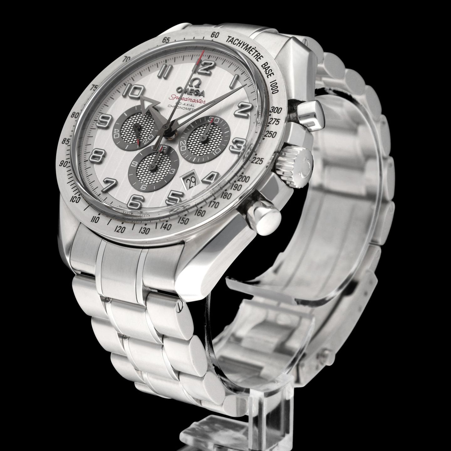 Omega Speedmaster Broad Arrow 321.10.44.50.02.001 (2012) - Silver dial 44 mm Steel case (5/8)