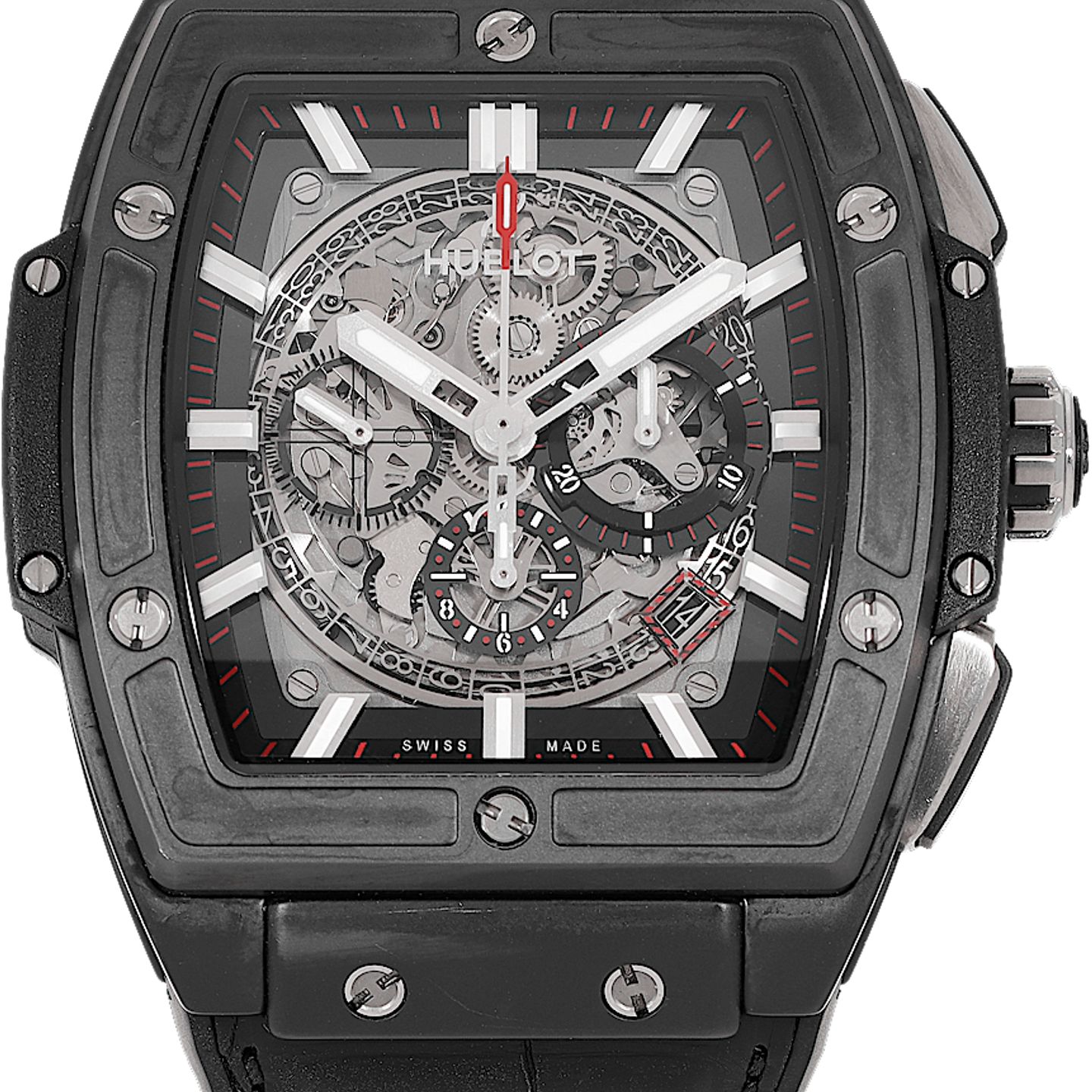 Hublot Spirit of Big Bang 601.CI.0173.RX (2019) - Transparent dial 45 mm Ceramic case (2/5)