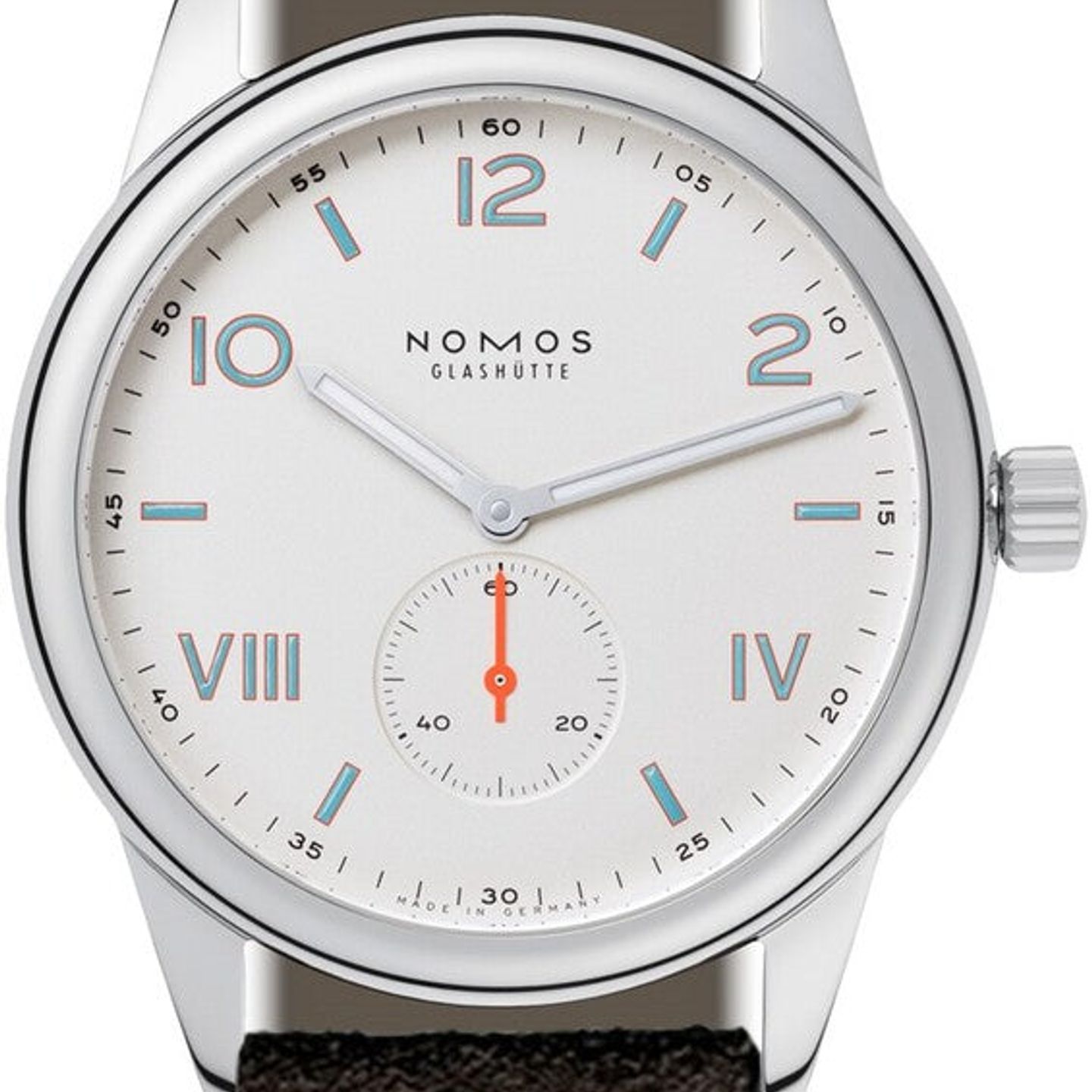 NOMOS Club Campus 735 (2026) - White dial 39 mm Steel case (1/1)