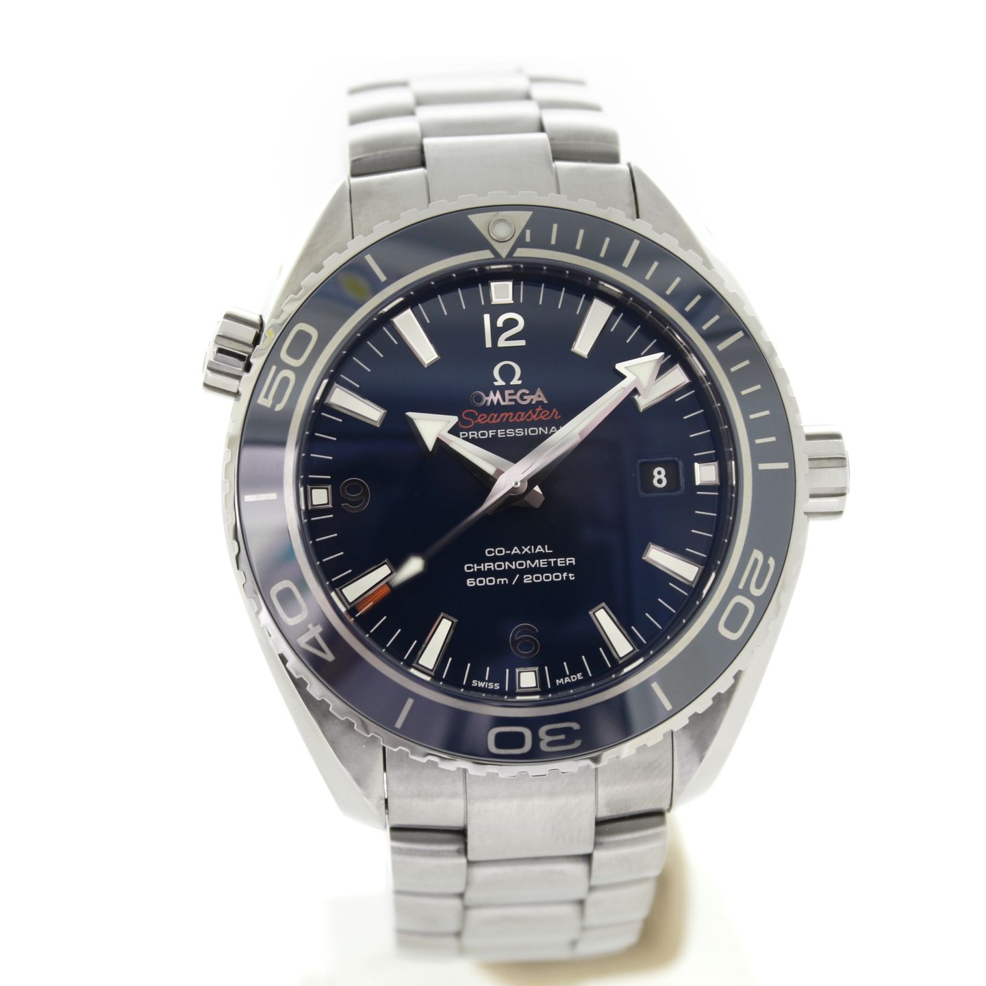 Omega Seamaster Planet Ocean 232.90.46.21.03.001 (2023) - Blue dial 46 mm Titanium case (7/7)