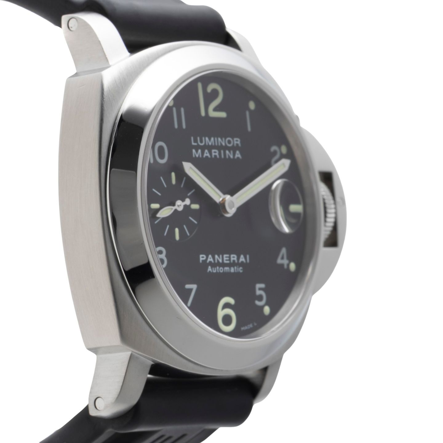 Panerai Luminor Marina Automatic PAM00164 (2008) - Black dial 44 mm Steel case (7/8)