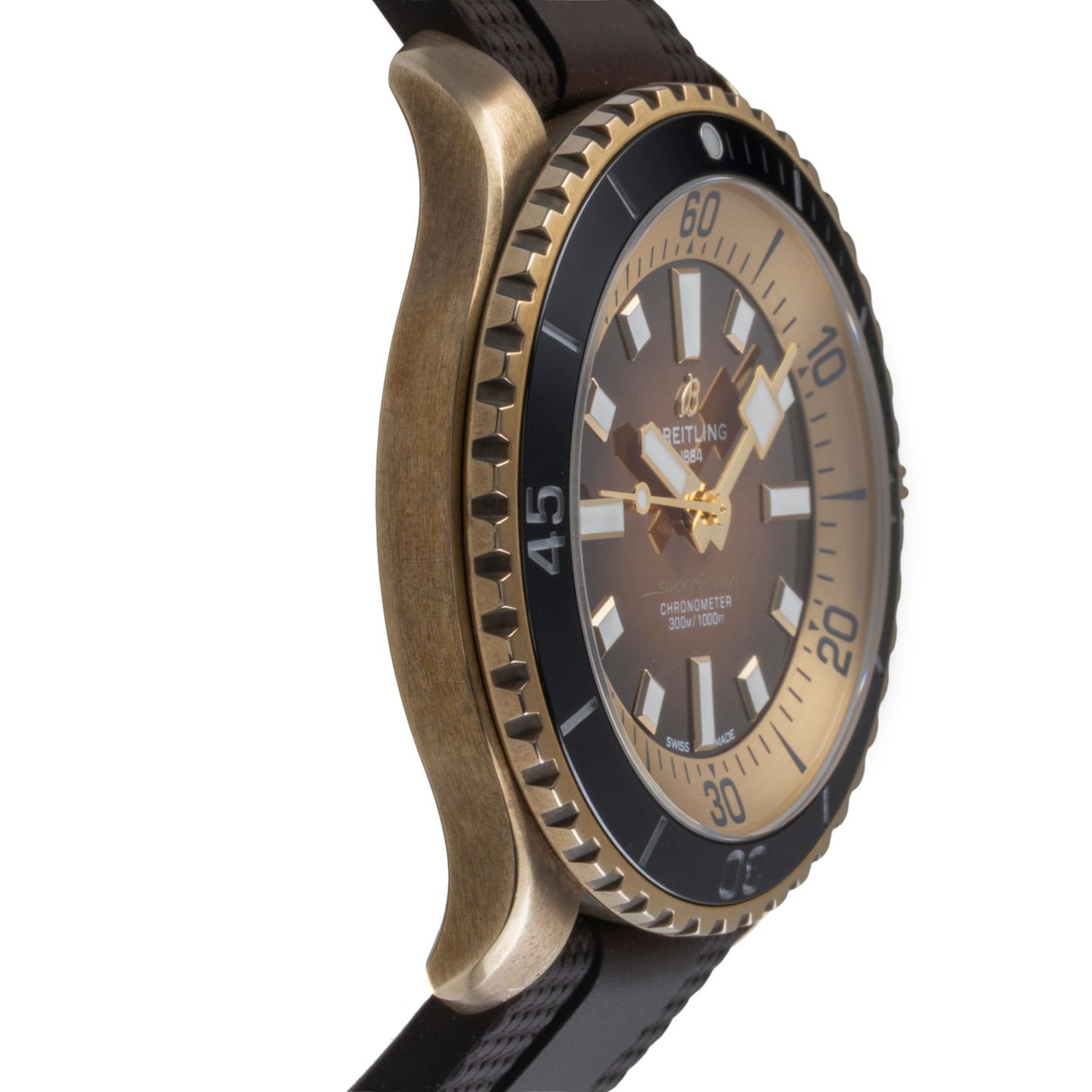 Breitling Superocean 44 N17376201Q1S1 (Unknown (random serial)) - Brown dial 44 mm Carbon case (7/8)