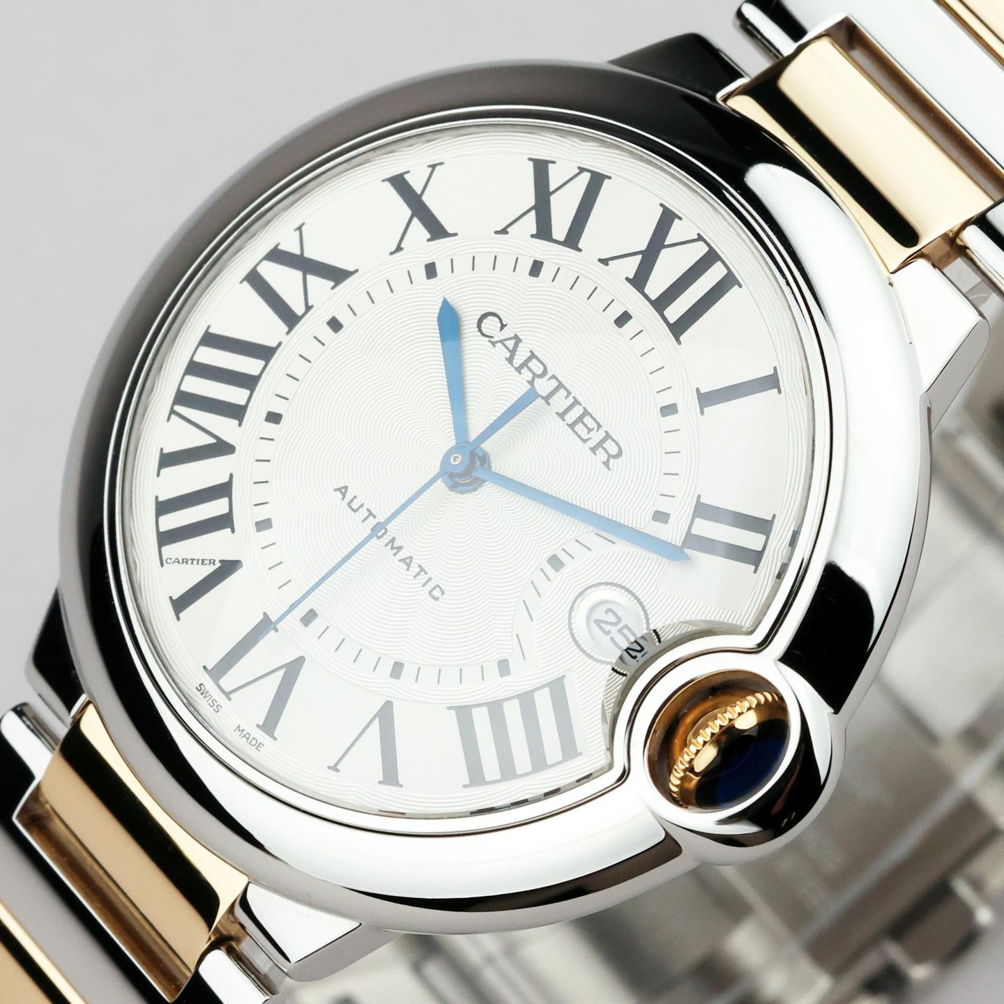 Cartier Ballon Bleu 42mm W2BB0022 (2022) - Zilver wijzerplaat 42mm Staal (5/8)