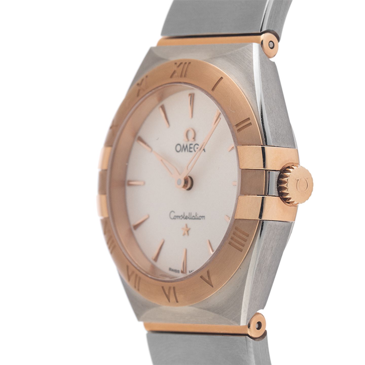 Omega Constellation Quartz 131.20.28.60.02.001 (2024) - Silver dial 28 mm Steel case (4/7)