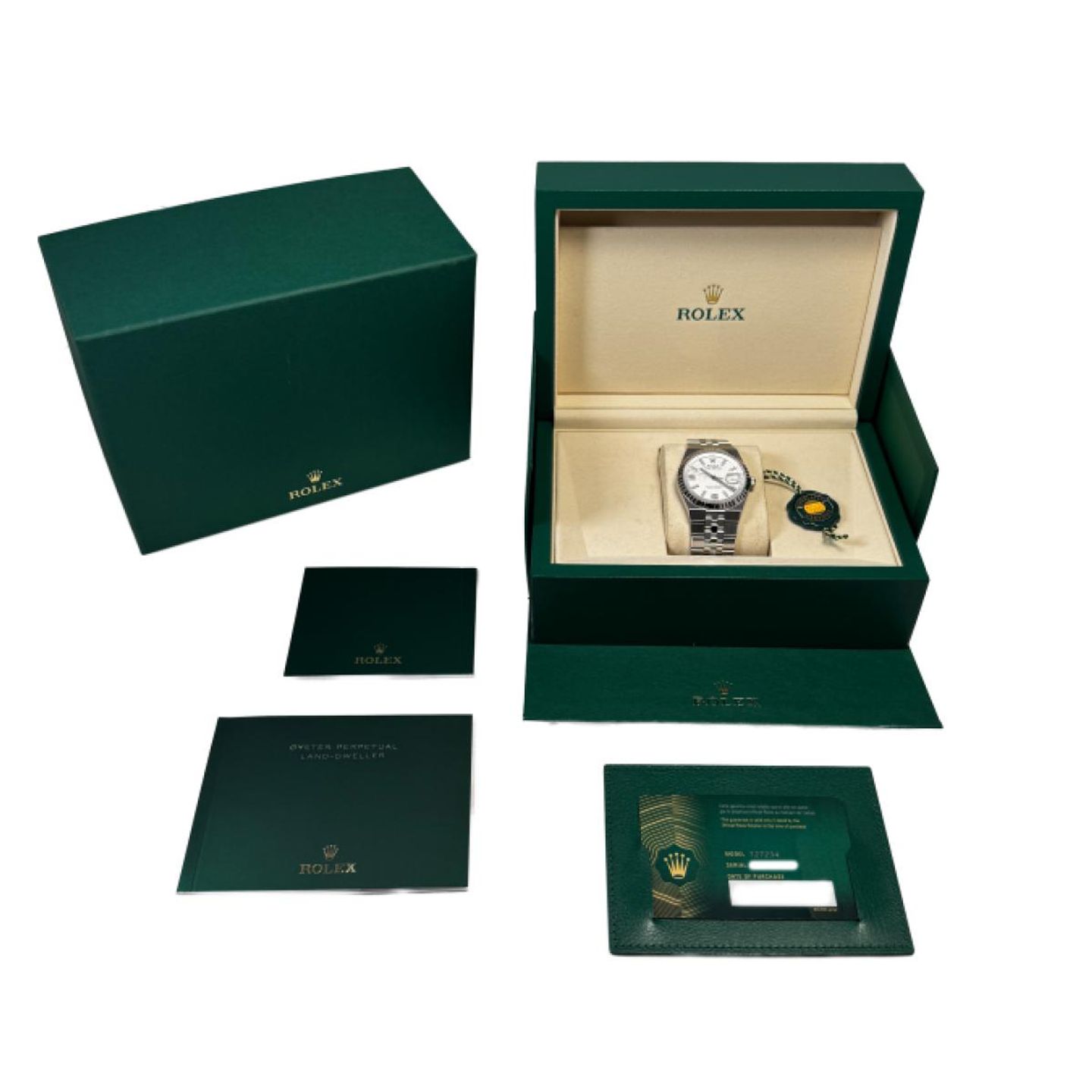 Rolex Land-Dweller 36 127234 (2026) - White dial 36 mm Steel case (5/5)