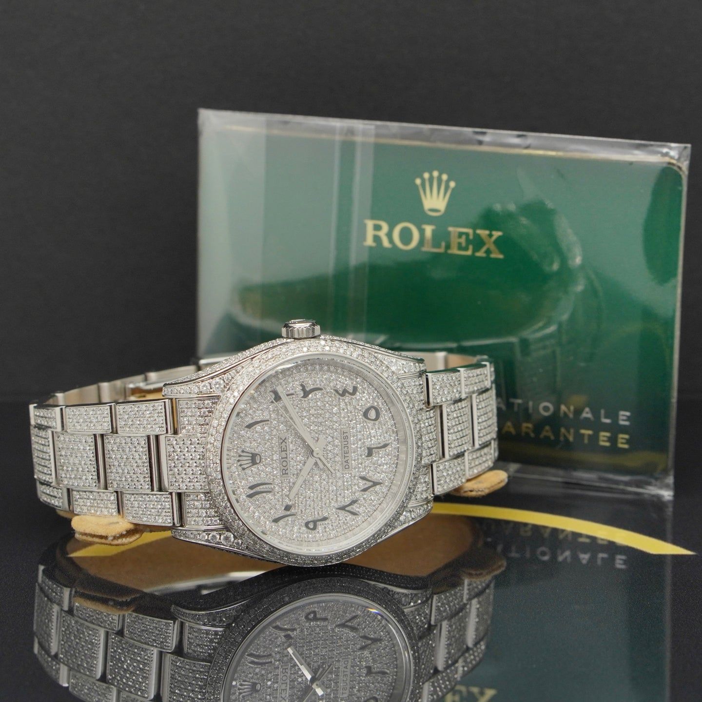 Rolex Oyster Perpetual 36 126000 (2023) - Diamant wijzerplaat 36mm Staal (5/7)