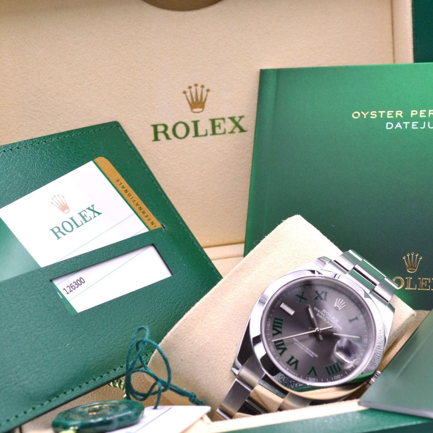 Rolex Datejust 41 126300 (2018) - Grey dial 41 mm Steel case (7/7)