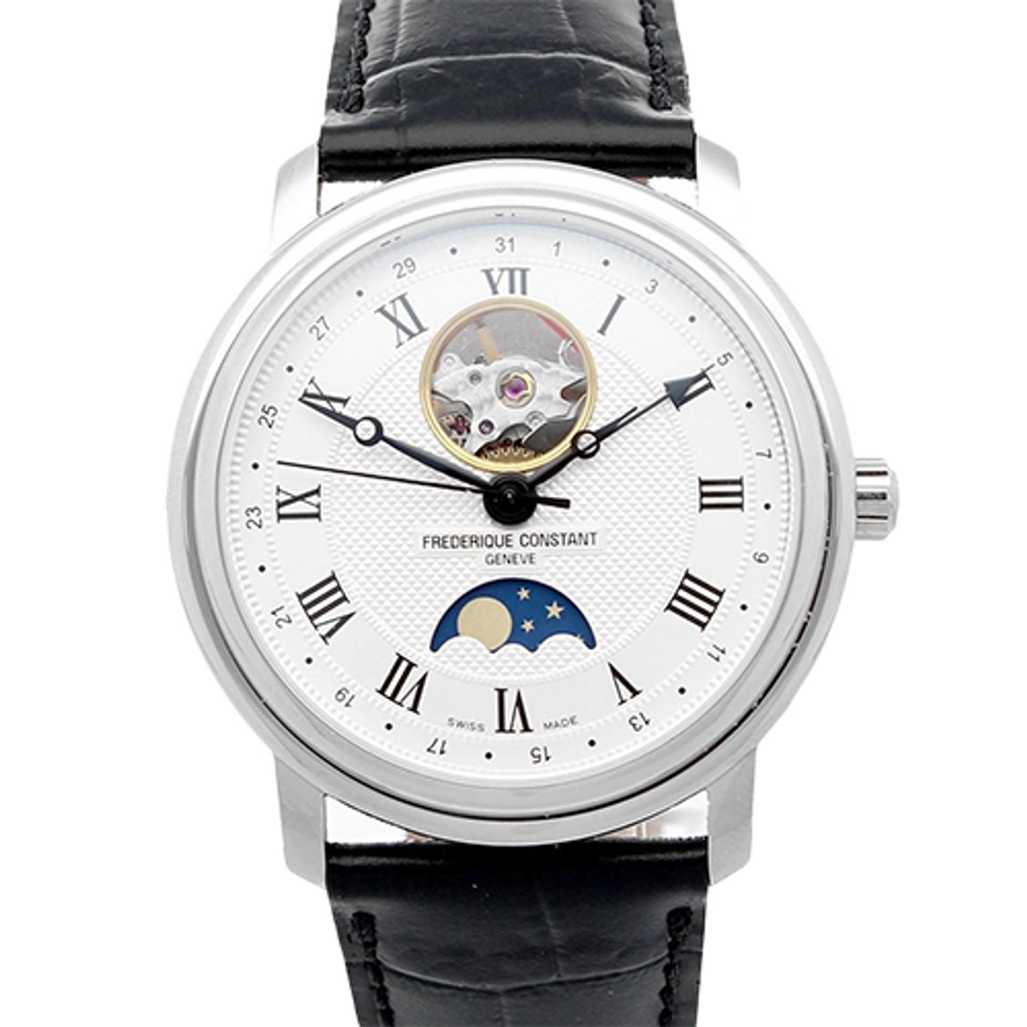 Frederique Constant Classics Moonphase FC-335MC4P6 (2024) - Silver dial 40 mm Steel case (1/5)