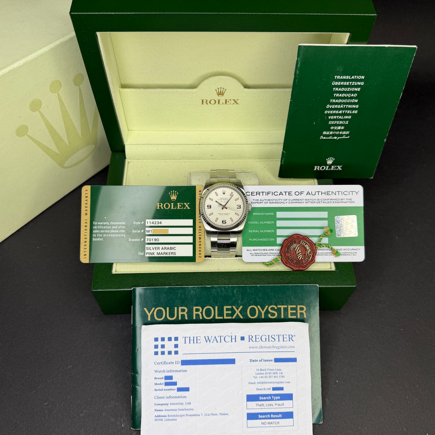 Rolex Air-King 114234 - (3/8)