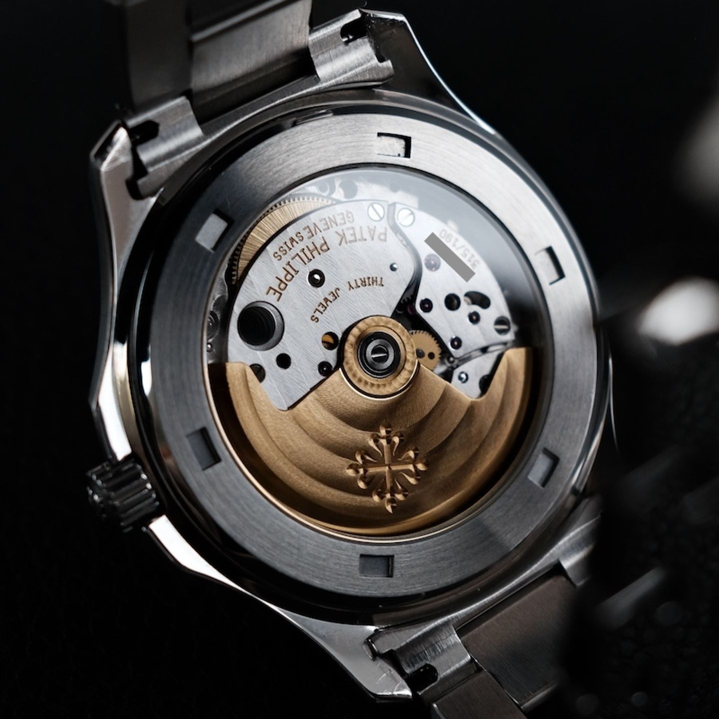 Patek Philippe Aquanaut 5065/1A-001 (1999) - Zwart wijzerplaat 39mm Staal (5/8)