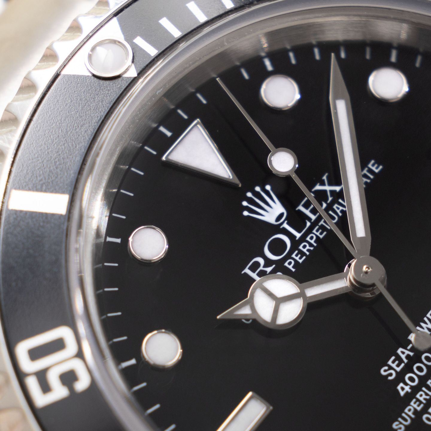 Rolex Sea-Dweller 4000 16600 (2001) - Zwart wijzerplaat 40mm Staal (4/8)