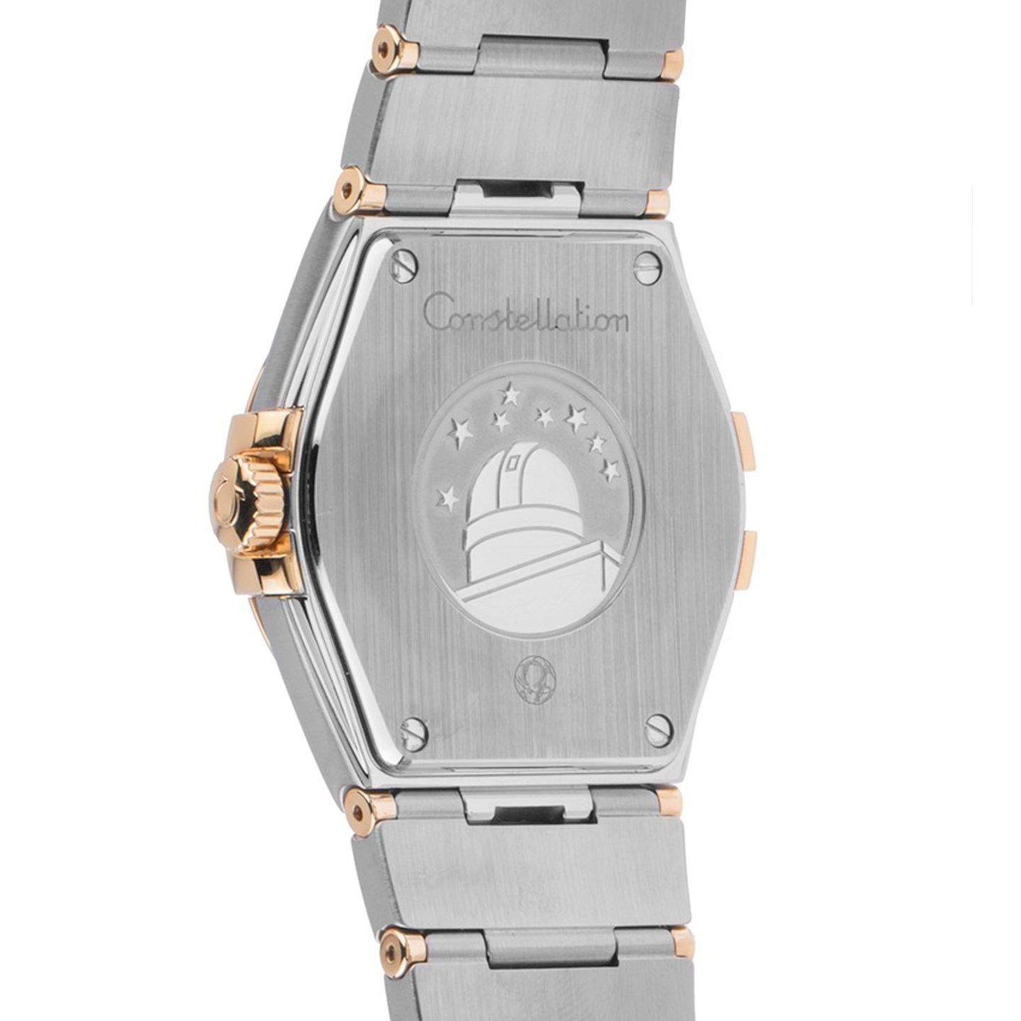 Omega Constellation Quartz 123.20.24.60.63.001 (2014) - Brown dial 24 mm Steel case (6/8)