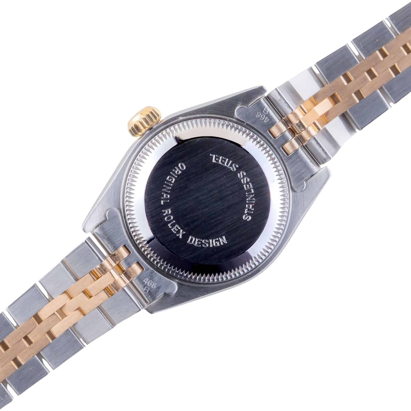 Rolex Lady-Datejust 69173 (1985) - White dial 26 mm Gold/Steel case (4/8)