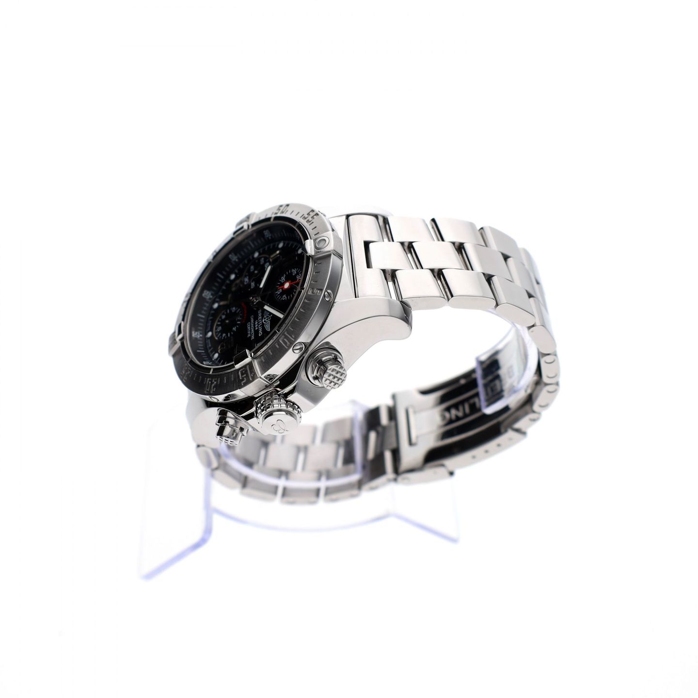 Breitling Avenger Skyland A13380 (2010) - Zwart wijzerplaat 45mm Staal (5/8)