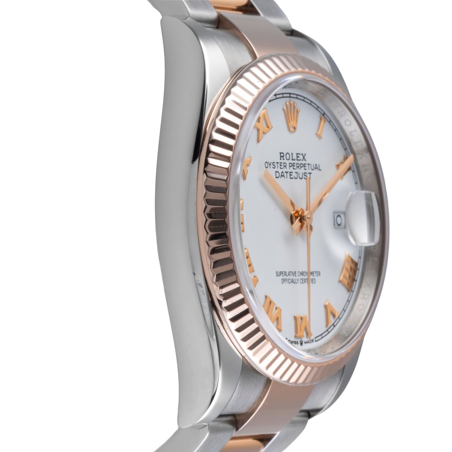 Rolex Datejust 36 126231 (Onbekend (willekeurig serienummer)) - 36mm Goud/Staal (7/8)