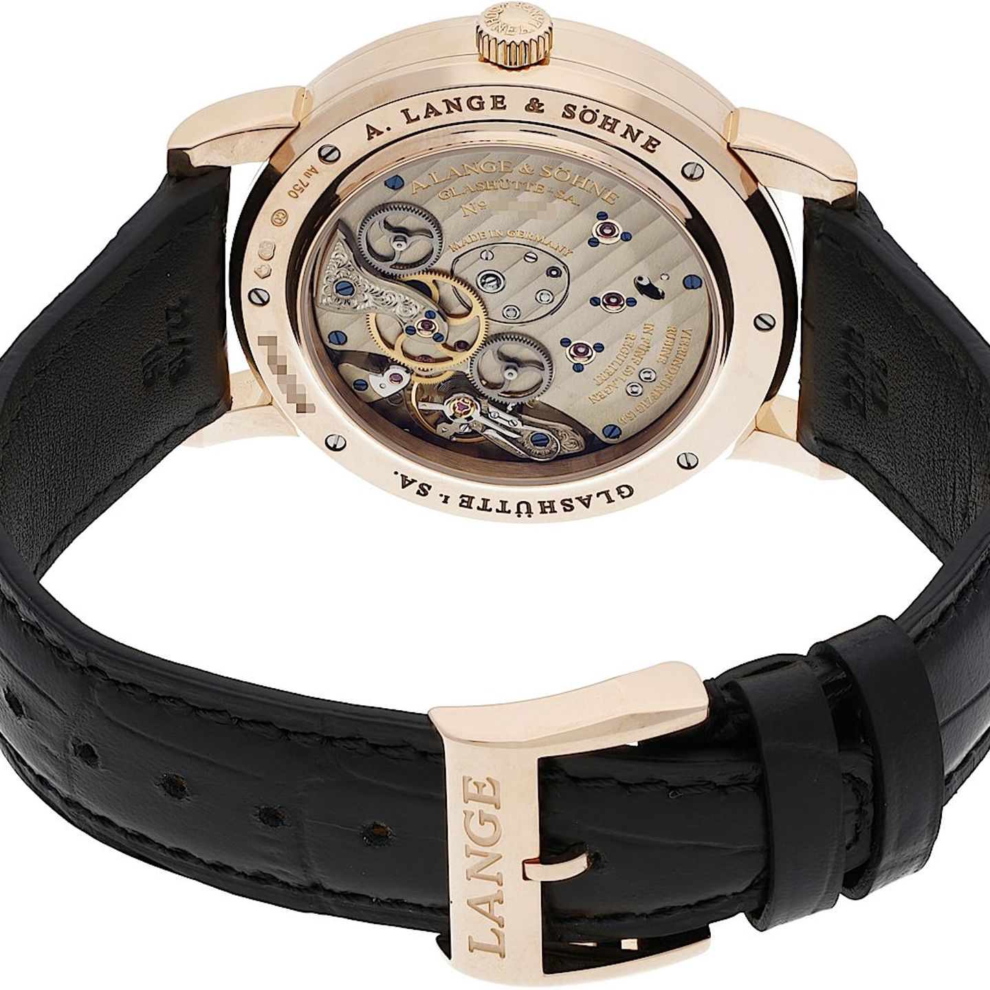 A. Lange & Söhne Lange 1 116.032 (2020) - Silver dial 42 mm Rose Gold case (5/5)