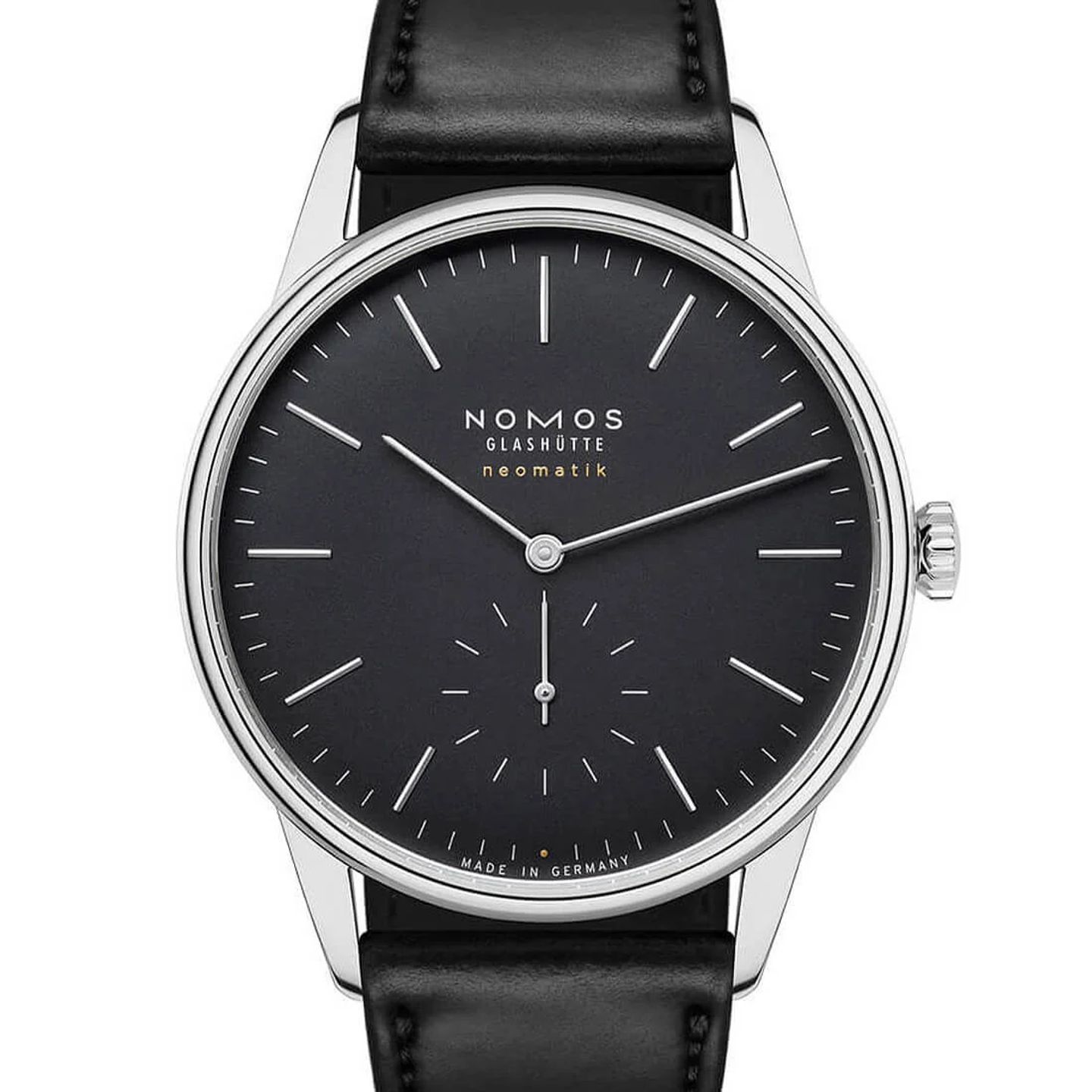 NOMOS Orion Neomatik 346 (2024) - Zwart wijzerplaat 39mm Staal (2/3)