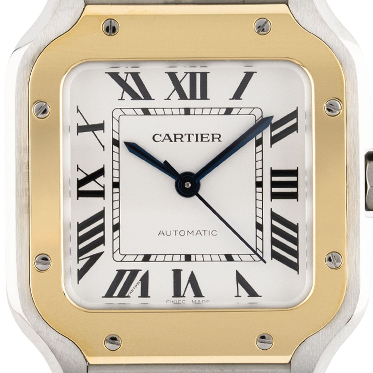 Cartier Santos W2SA0016 (2026) - Silver dial 35 mm Steel case (2/7)
