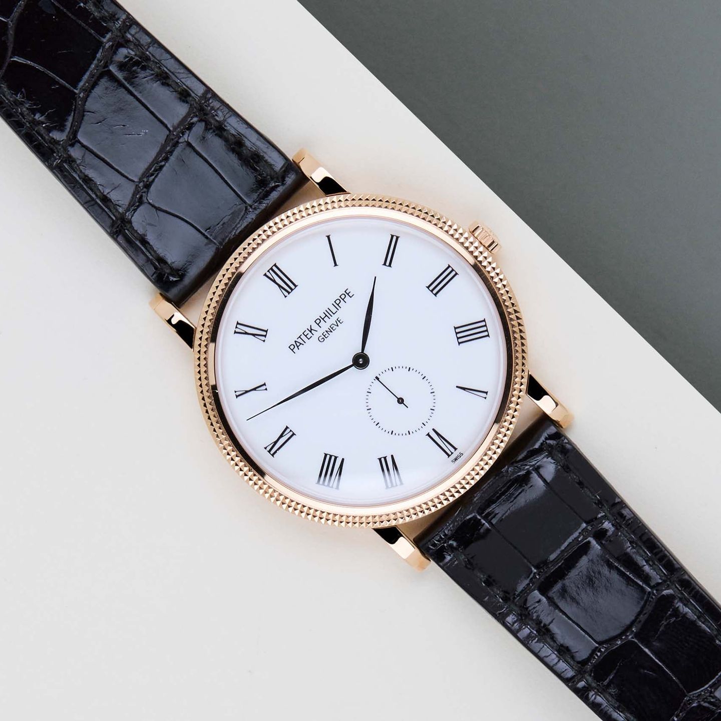 Patek Philippe Calatrava 5119R-001 (2017) - Wit wijzerplaat 36mm Roségoud (1/8)