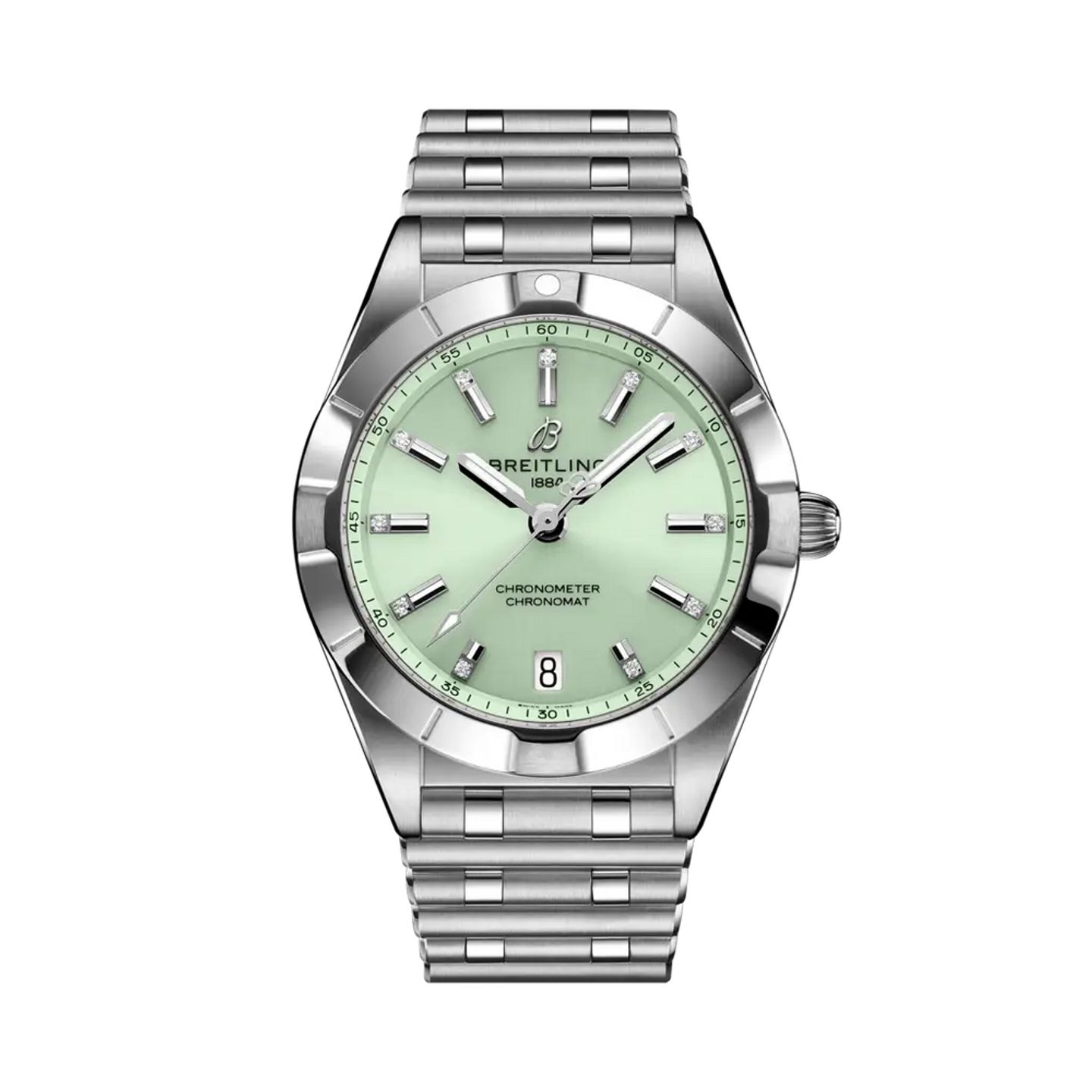 Breitling Chronomat A77310101L1A1 (2025) - Green dial 32 mm Steel case (1/1)