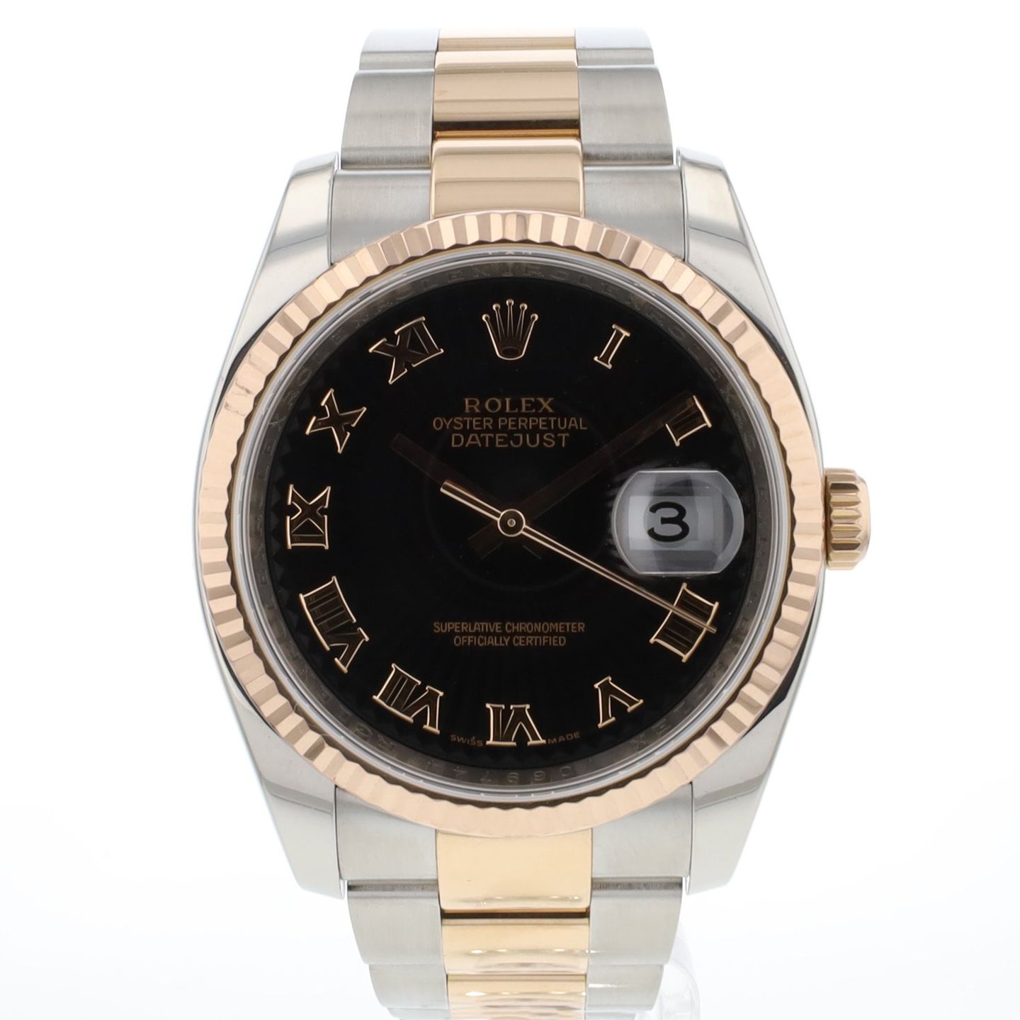 Rolex Datejust 36 116231 (2010) - 36 mm Gold/Steel case (1/3)