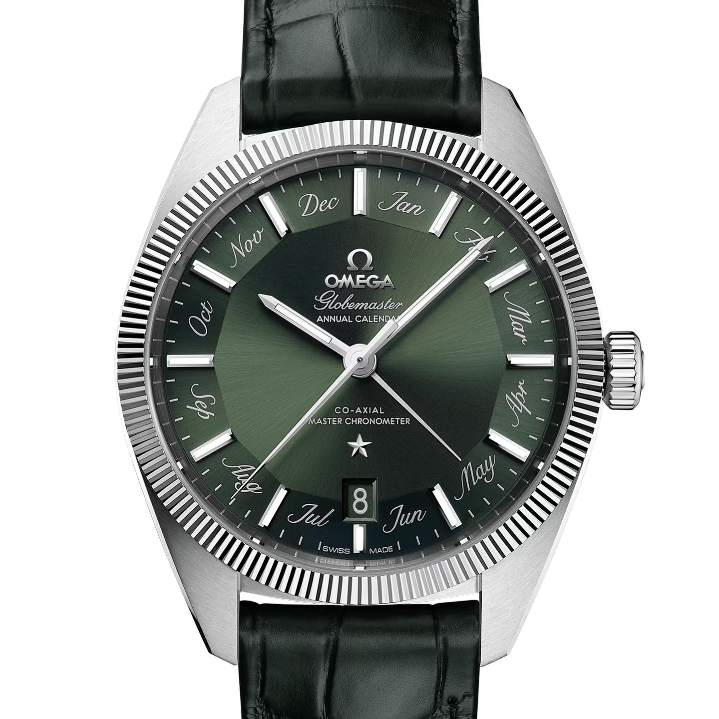 Omega Globemaster 130.33.41.22.10.001 (2024) - Groen wijzerplaat 41mm Staal (1/1)