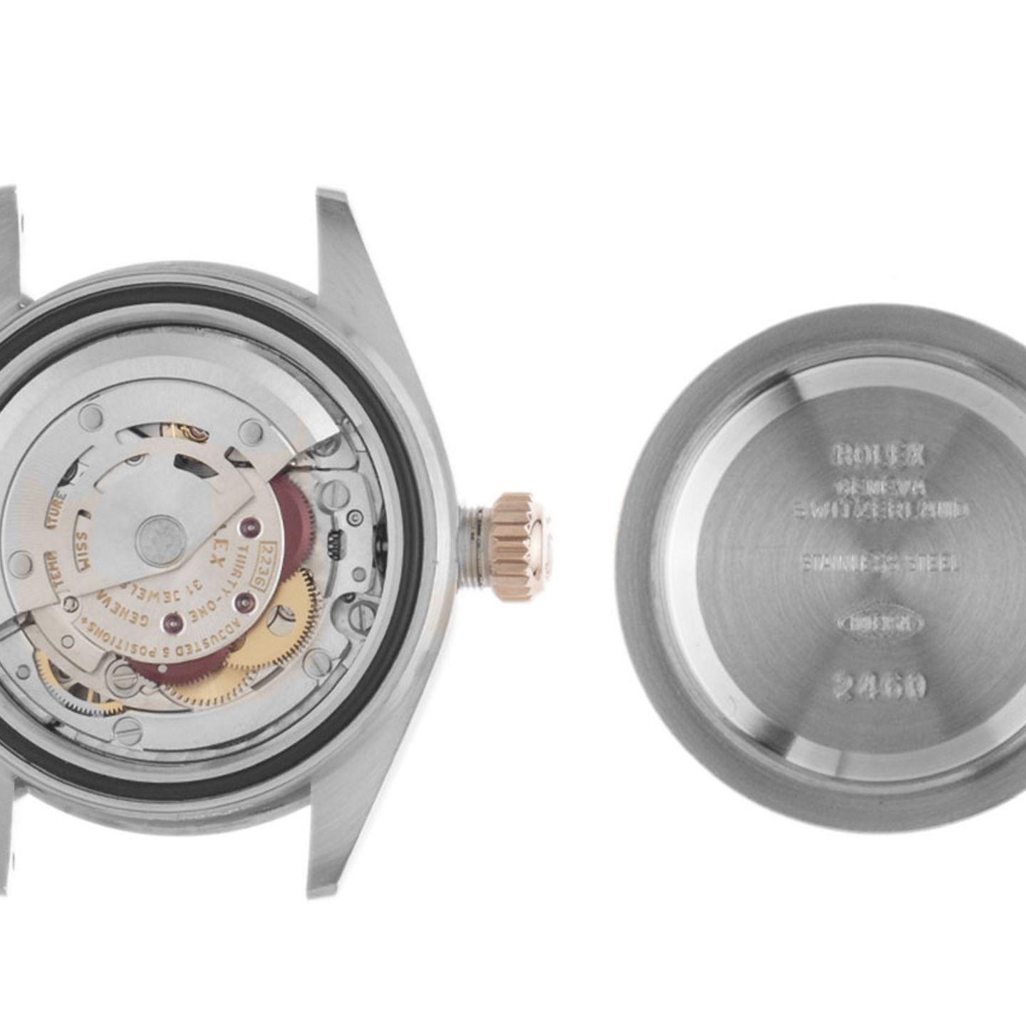 Rolex Lady-Datejust 279161 (2016) - Brown dial 28 mm Gold/Steel case (7/7)