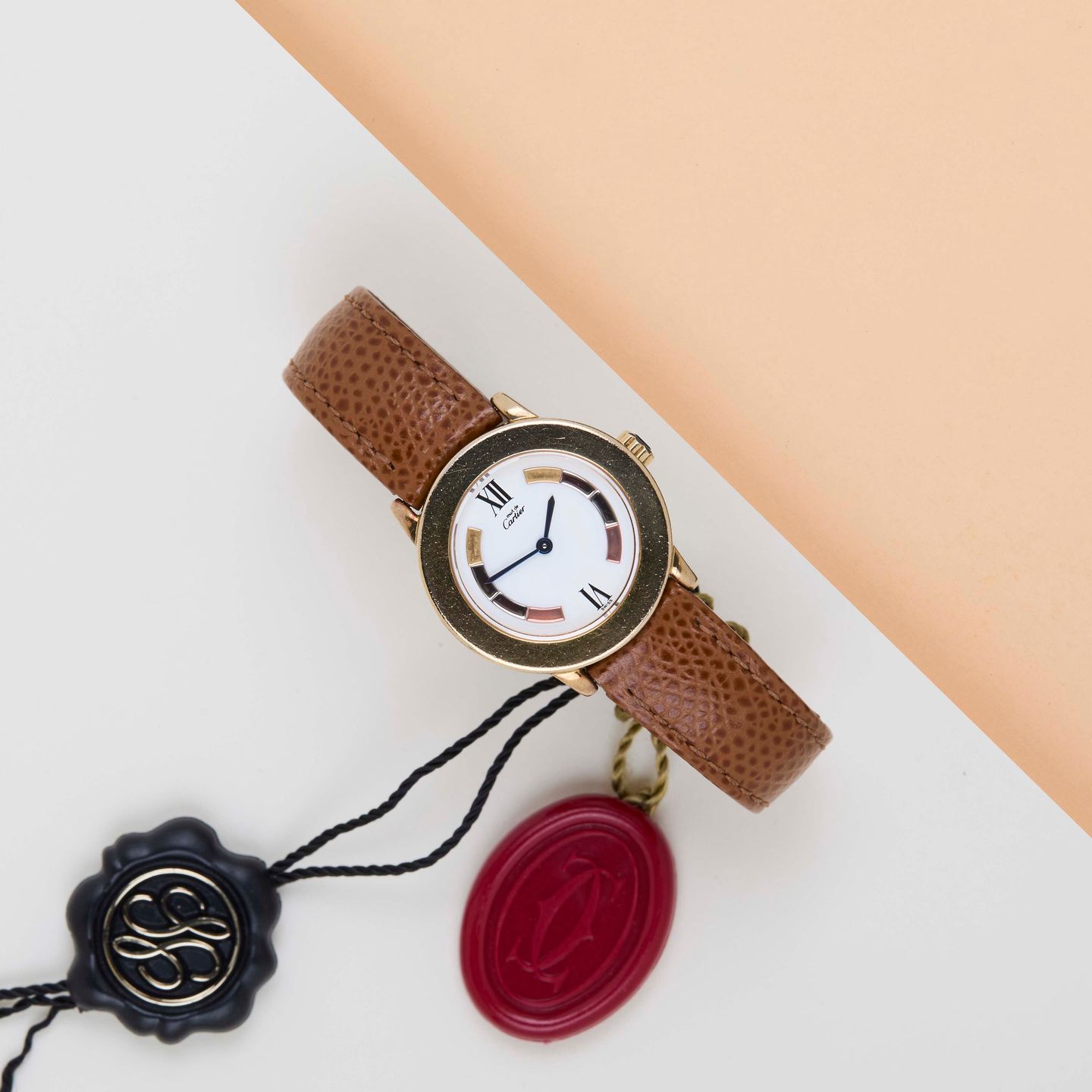 Cartier Ronde Vermeil W1009143 - (2/8)