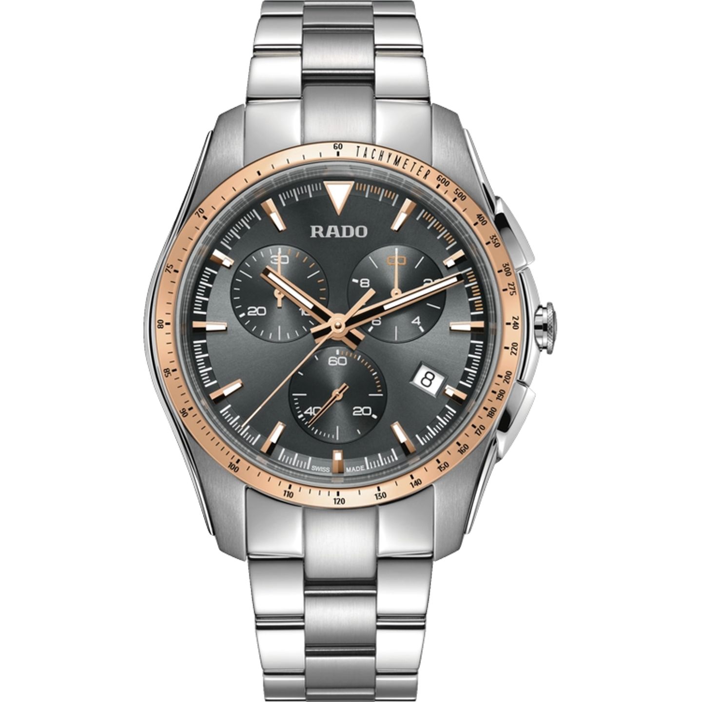 Rado HyperChrome Chronograph R32259163 (2026) - Grey dial 45 mm Steel case (1/1)