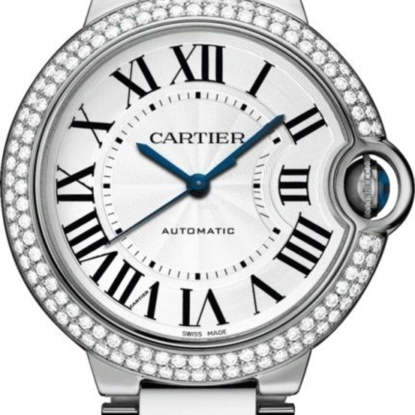 Cartier Ballon Bleu 36mm WE9006Z3 (2024) - Wit wijzerplaat 36mm Witgoud (1/1)