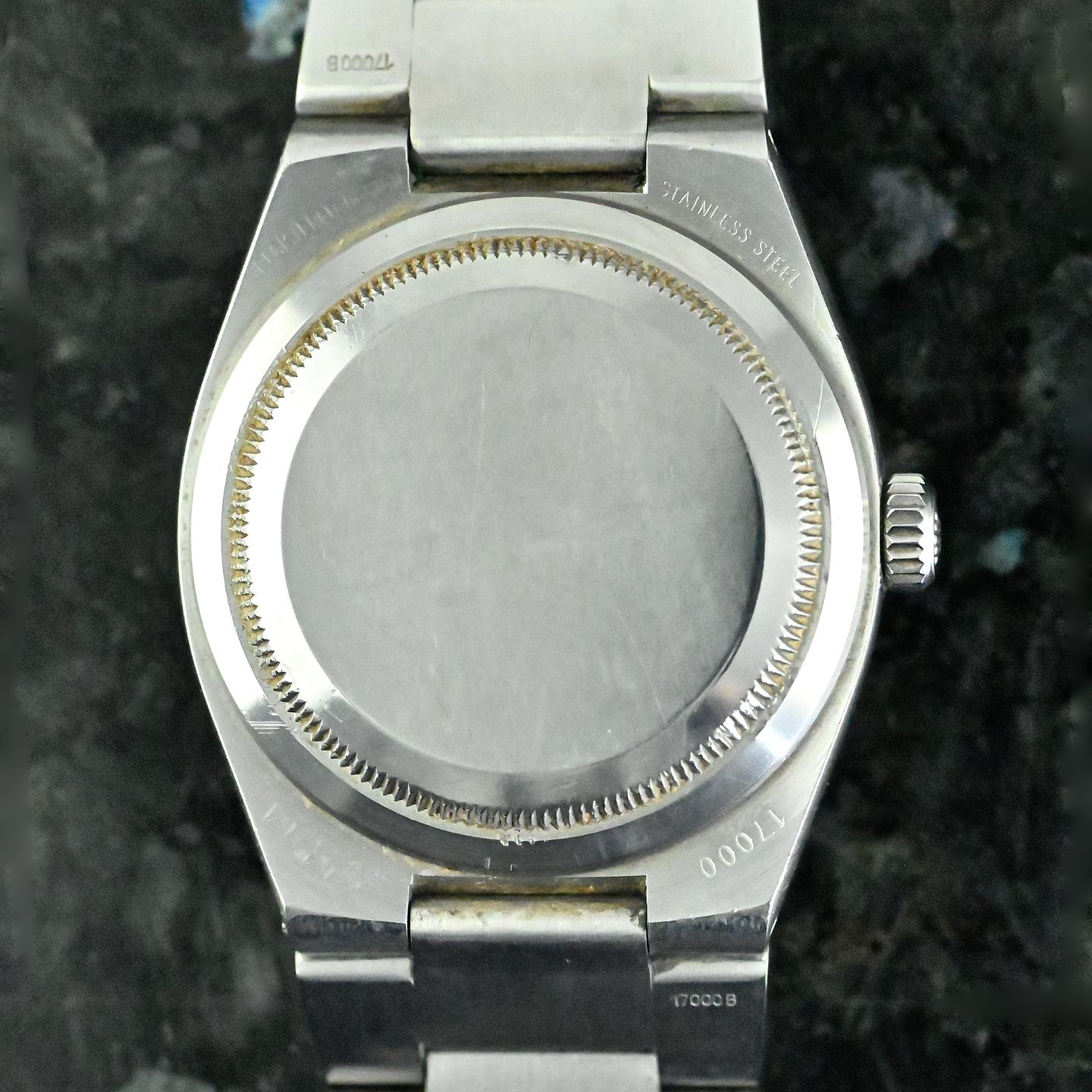 Rolex Datejust Oysterquartz 17000 (1979) - Blue dial 36 mm Steel case (3/8)