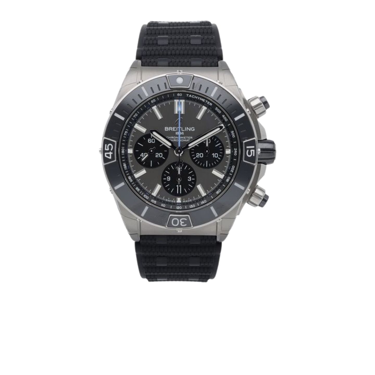 Breitling Super Chronomat EB0136251M1S1 (2025) - Grey dial 44 mm Titanium case (1/7)