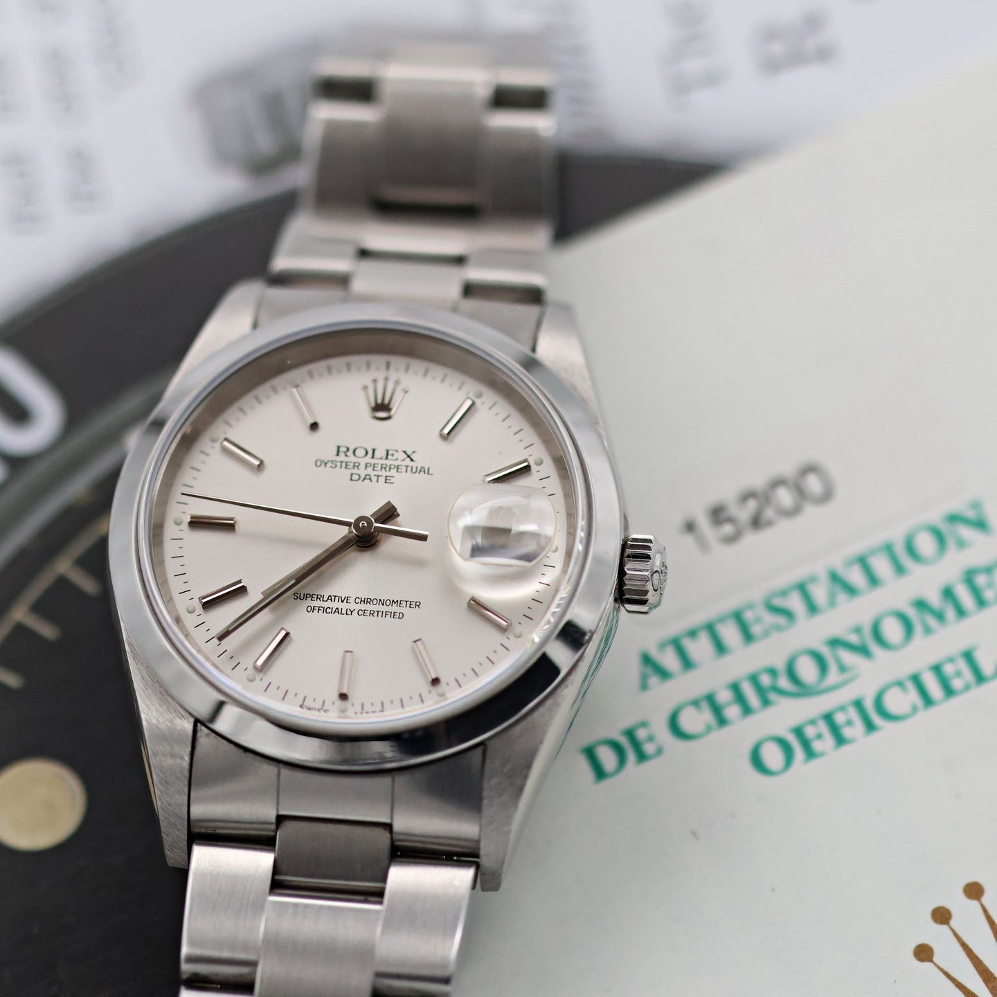 Rolex Oyster Perpetual Date 15200 - (5/8)