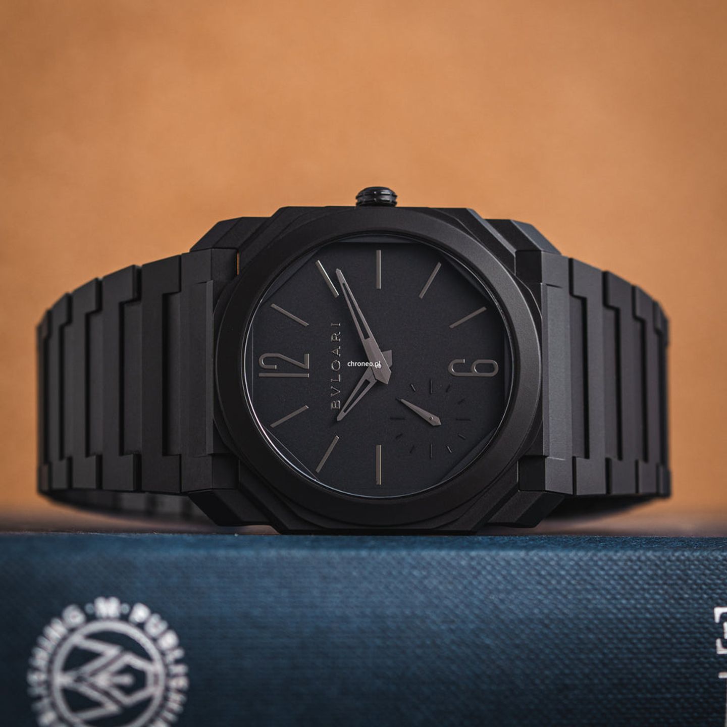 Bulgari Octo 103077 (2020) - Zwart wijzerplaat 40mm Keramiek (1/8)