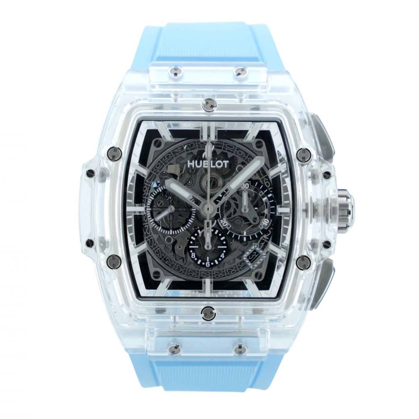 Hublot Spirit of Big Bang 601.JX.0120.RT (Unknown (random serial)) - Transparent dial 45 mm Plastic case (2/16)