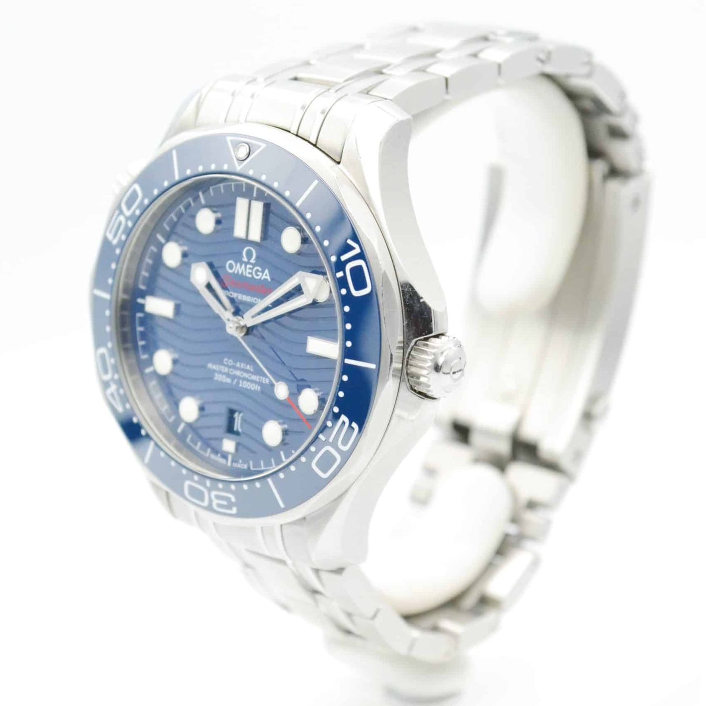 Omega Seamaster Diver 300 M 210.30.42.20.03.001 (2021) - Blauw wijzerplaat 42mm Staal (2/7)