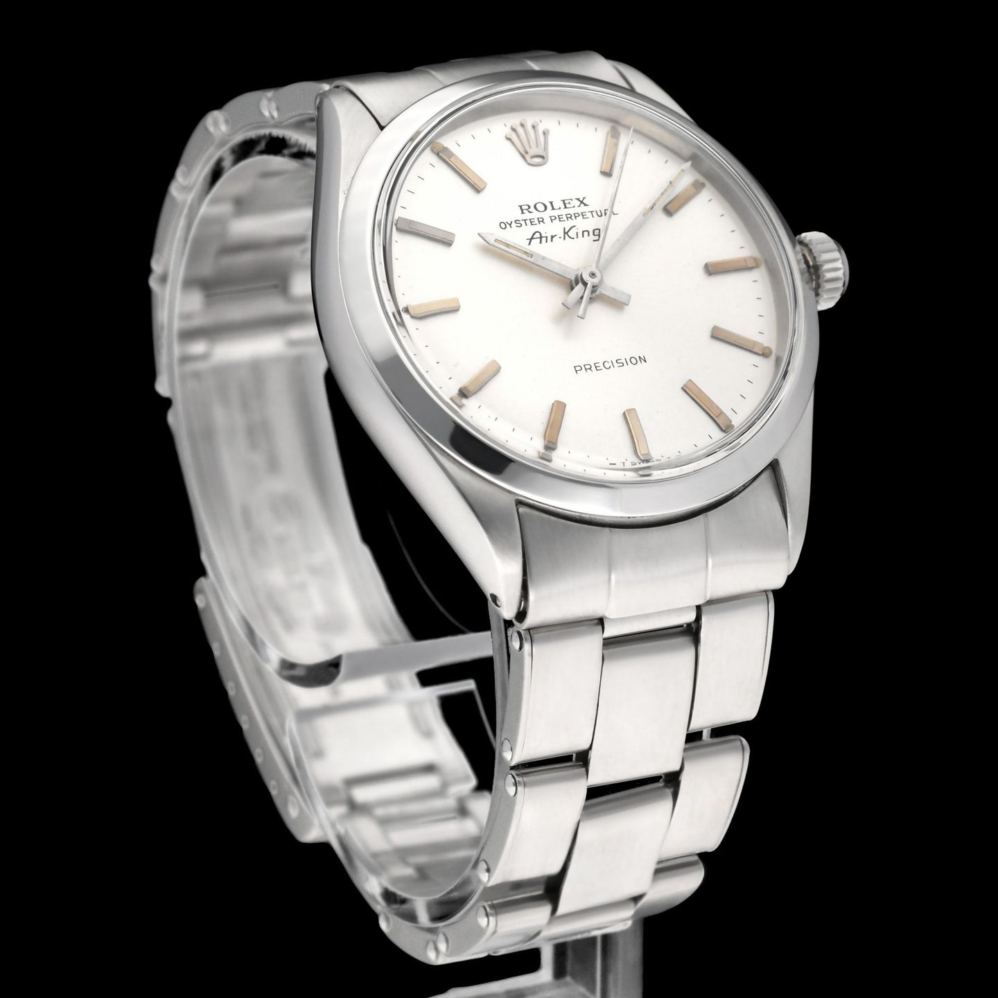 Rolex Air-King 5500 (1970) - 34 mm Steel case (5/7)