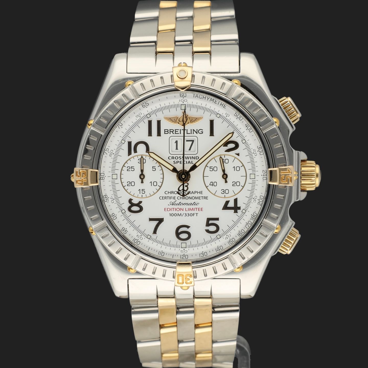 Breitling Crosswind Special B44356 (2003) - White dial 44 mm Steel case (3/8)