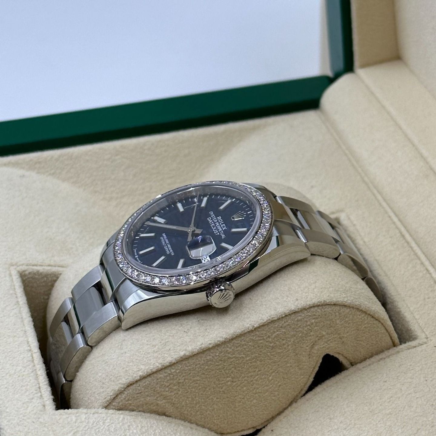 Rolex Datejust 36 126284RBR (2021) - Blauw wijzerplaat 36mm Staal (6/8)