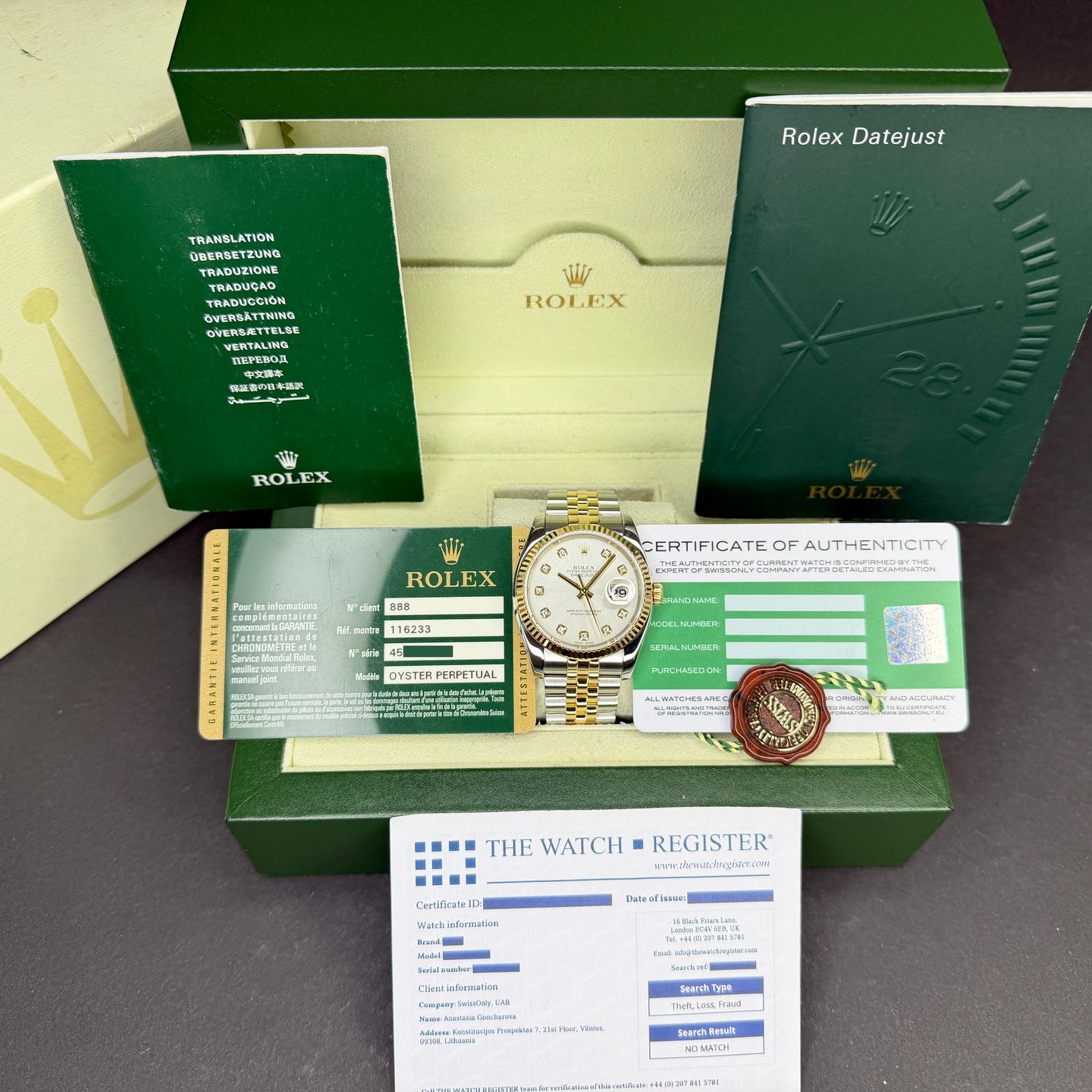 Rolex Datejust 36 116233 - (3/8)